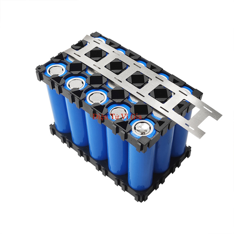 Kẽm đôi hàn cell pin 18650 kẽm cho khung rộng 27mm dày 0.15mm