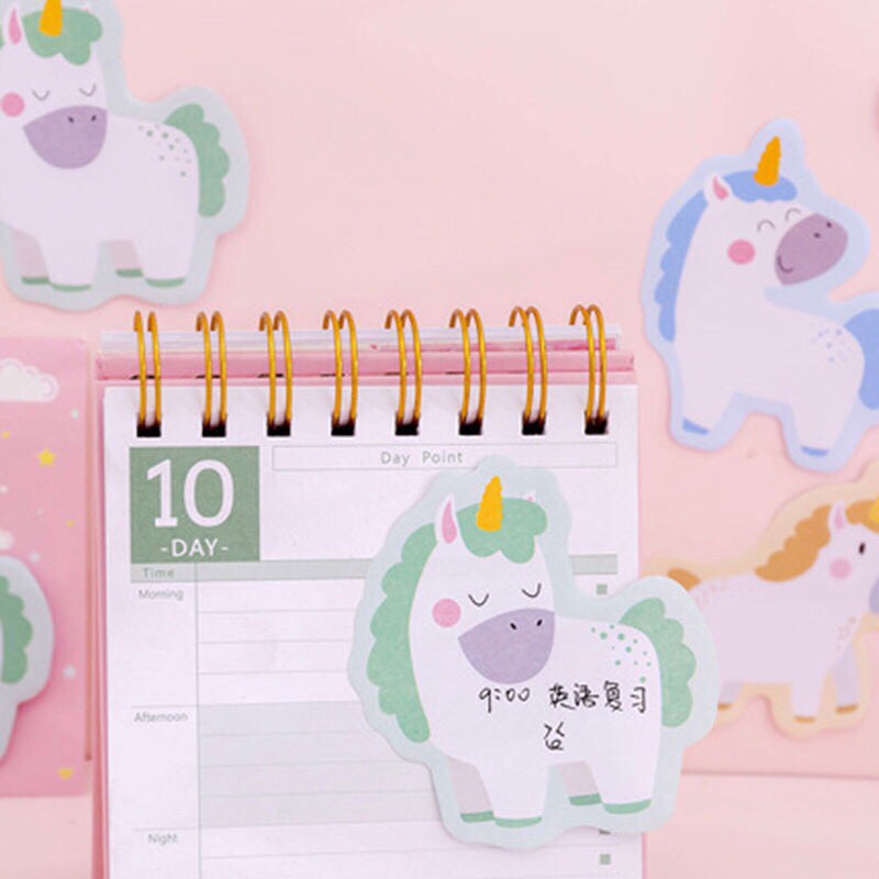 Giấy note ngựa unicorn