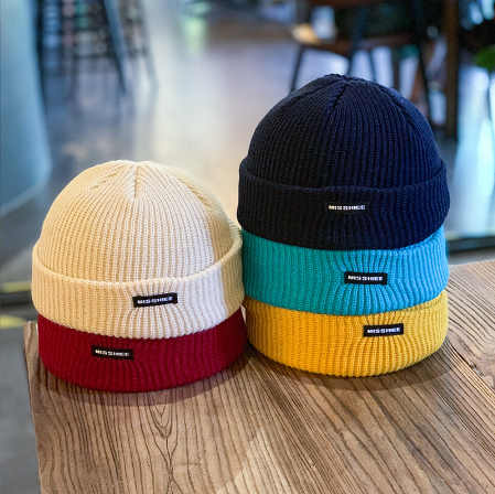 Mũ Len Beanie Tag Chữ Nam Nữ Nhiều Màu[ Chuyên Sỉ Tận Gốc ]
