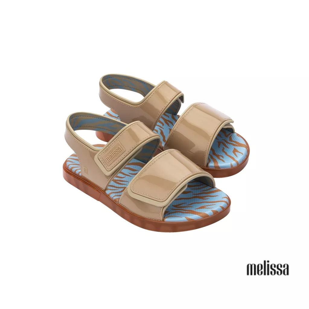 Giày sandals Melissa Papete Zone AD - Be
