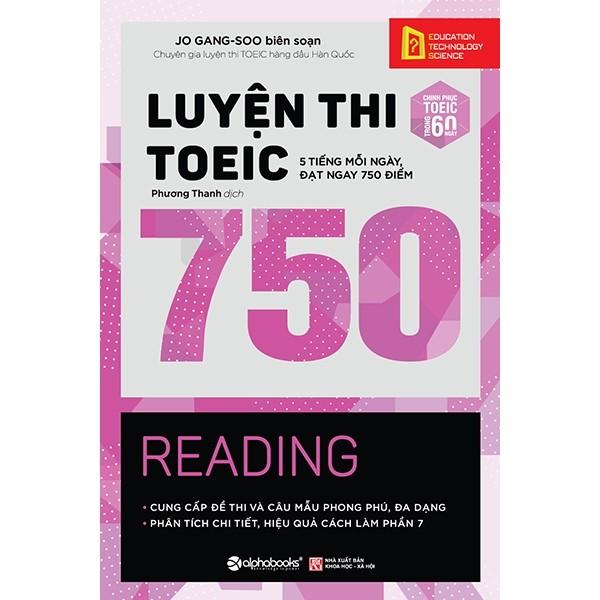 Sách - luyện thi toeic 750 reading