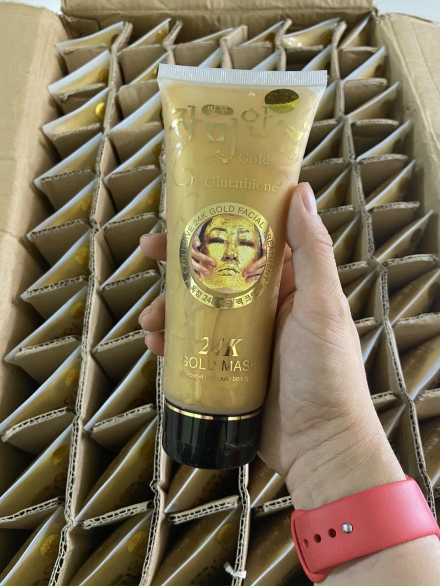 Mặt nạ dưỡng da vàng 24K Hàn Quốc Gold Mask L-Glutathione