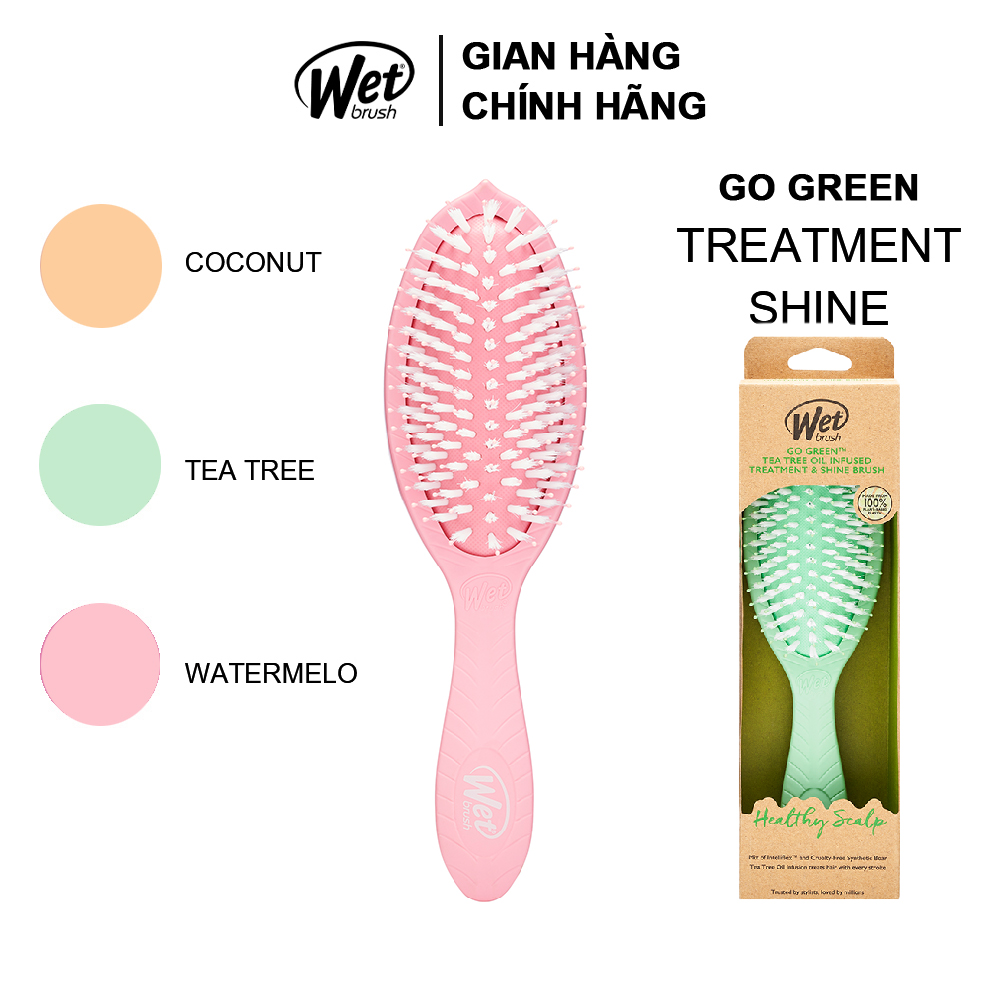 [CHÍNH HÃNG] Lược gỡ rối WETBRUSH dòng gỡ rối kèm làm bóng tóc BIO