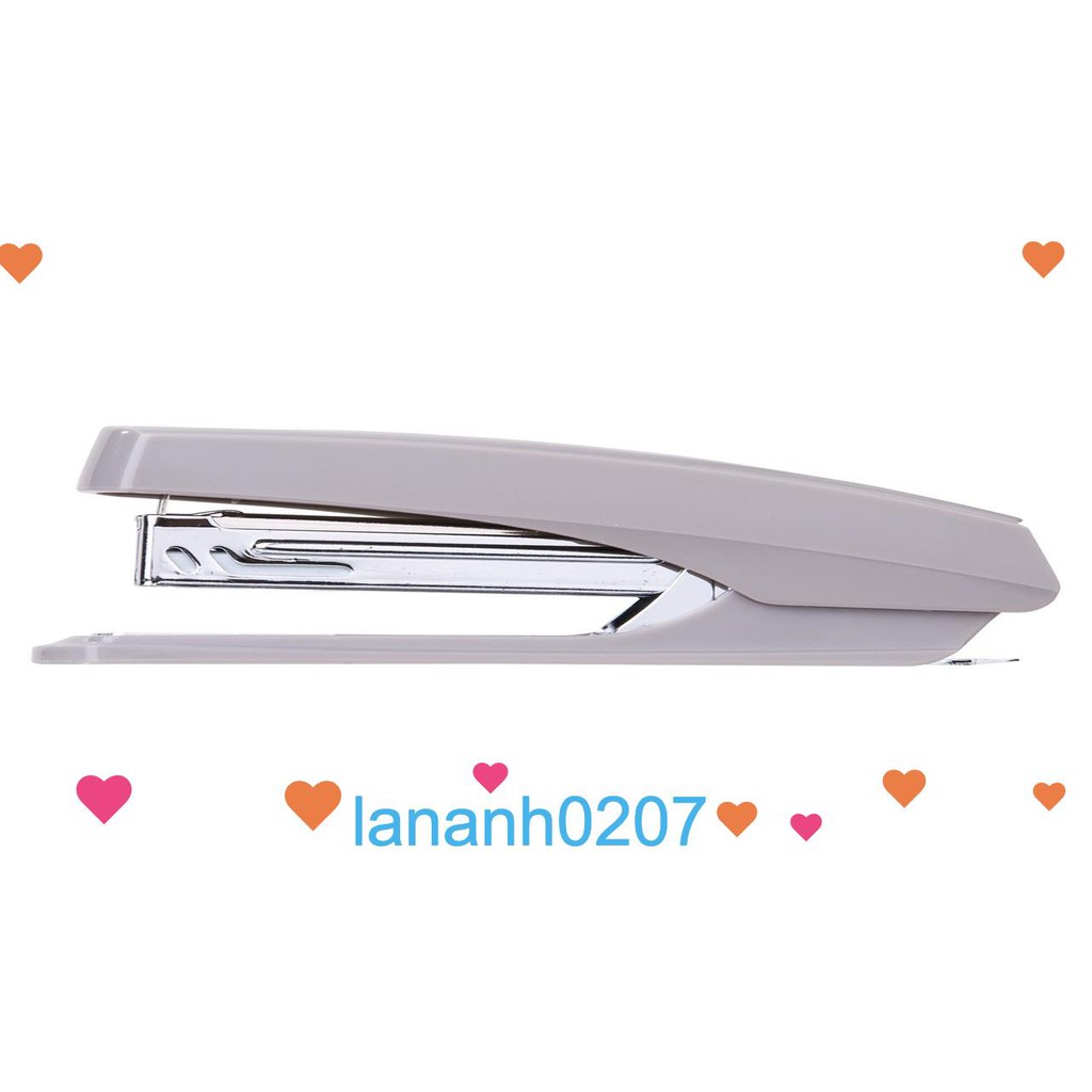 Dập ghim kèm ghim 10# deli, xanh dương, xanh lá, ghi 1 hộp gồm 1 cái + 1 hộp đinh ghim w02381