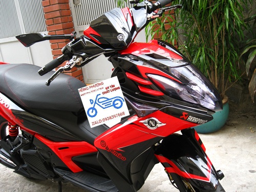 [HCM]YAMAHA-FULL DÀN ÁO NOUVO 5 MÀU ĐỎ ĐEN HÀNG ZIN CHÍNH HÃNG..