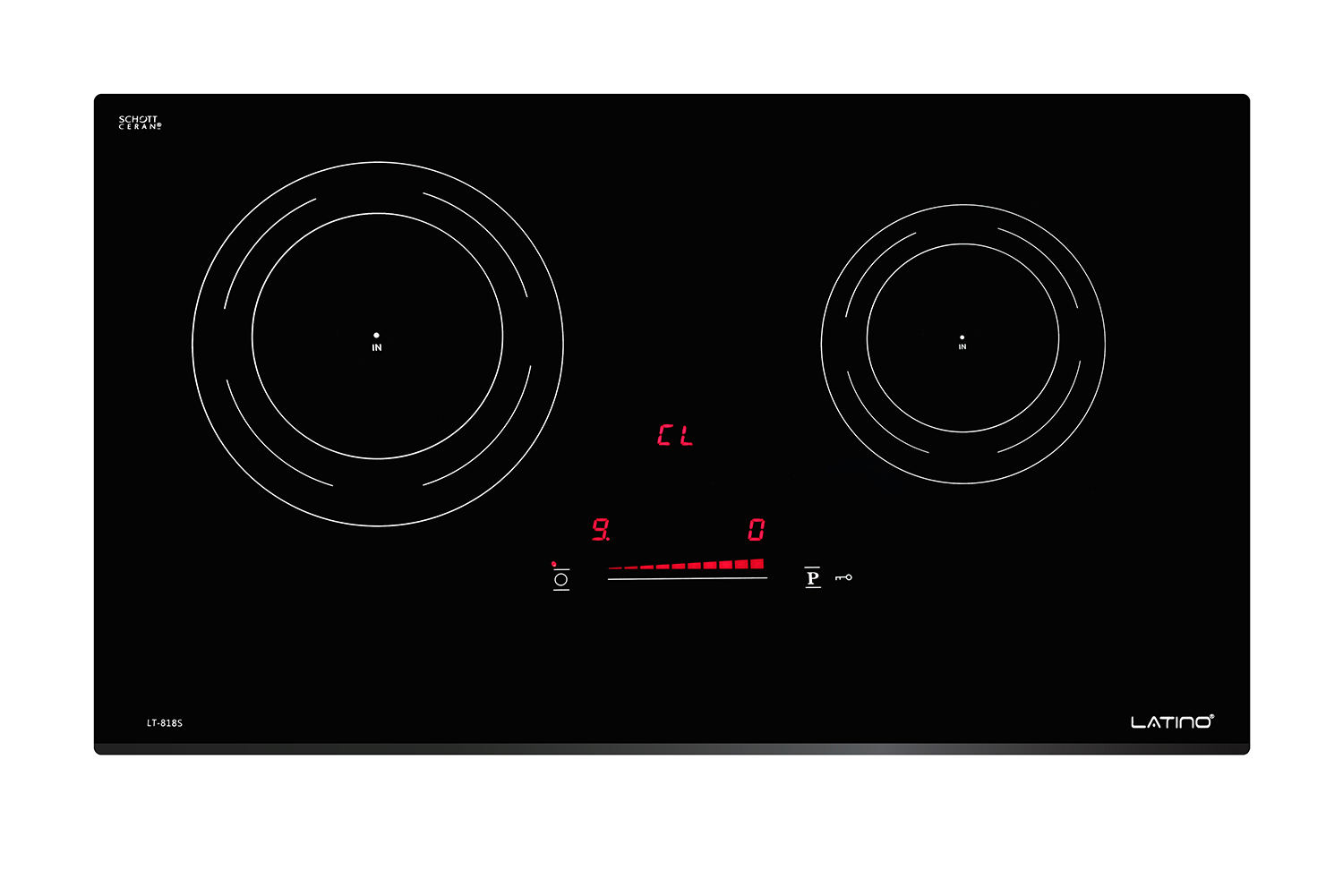 Bếp từ đôi latino lt-818s - tặng kèm bộ nồi 4 món, bh 5 năm, hàng chính hãng