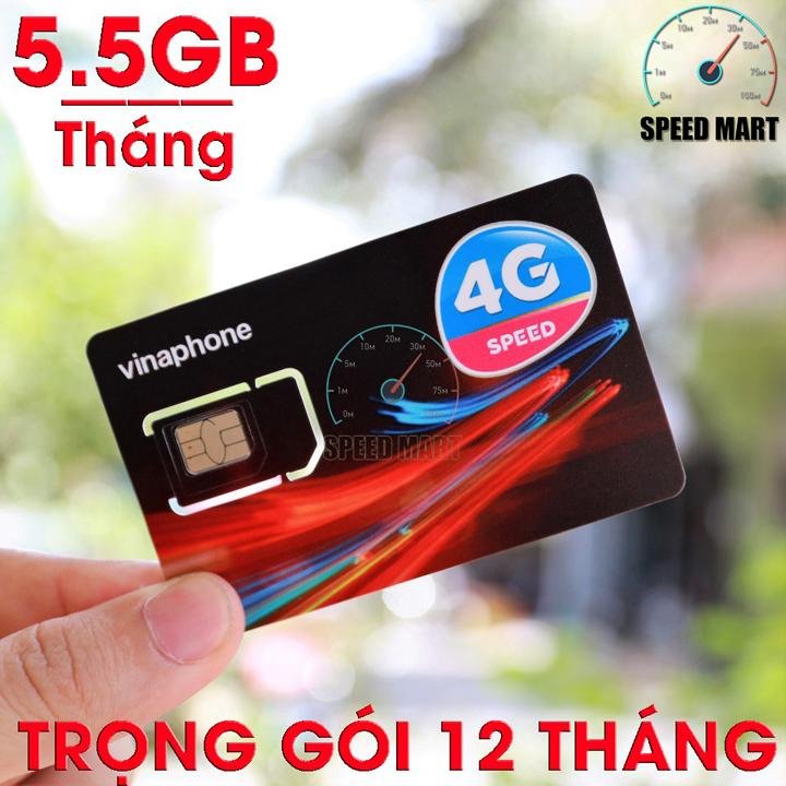 Sim vinaphone 4g d500 vina12t tặng 5.5gb/tháng trọn gói 1 năm