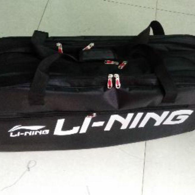 bao vợt cầu lông vuông 3 ngăn chính