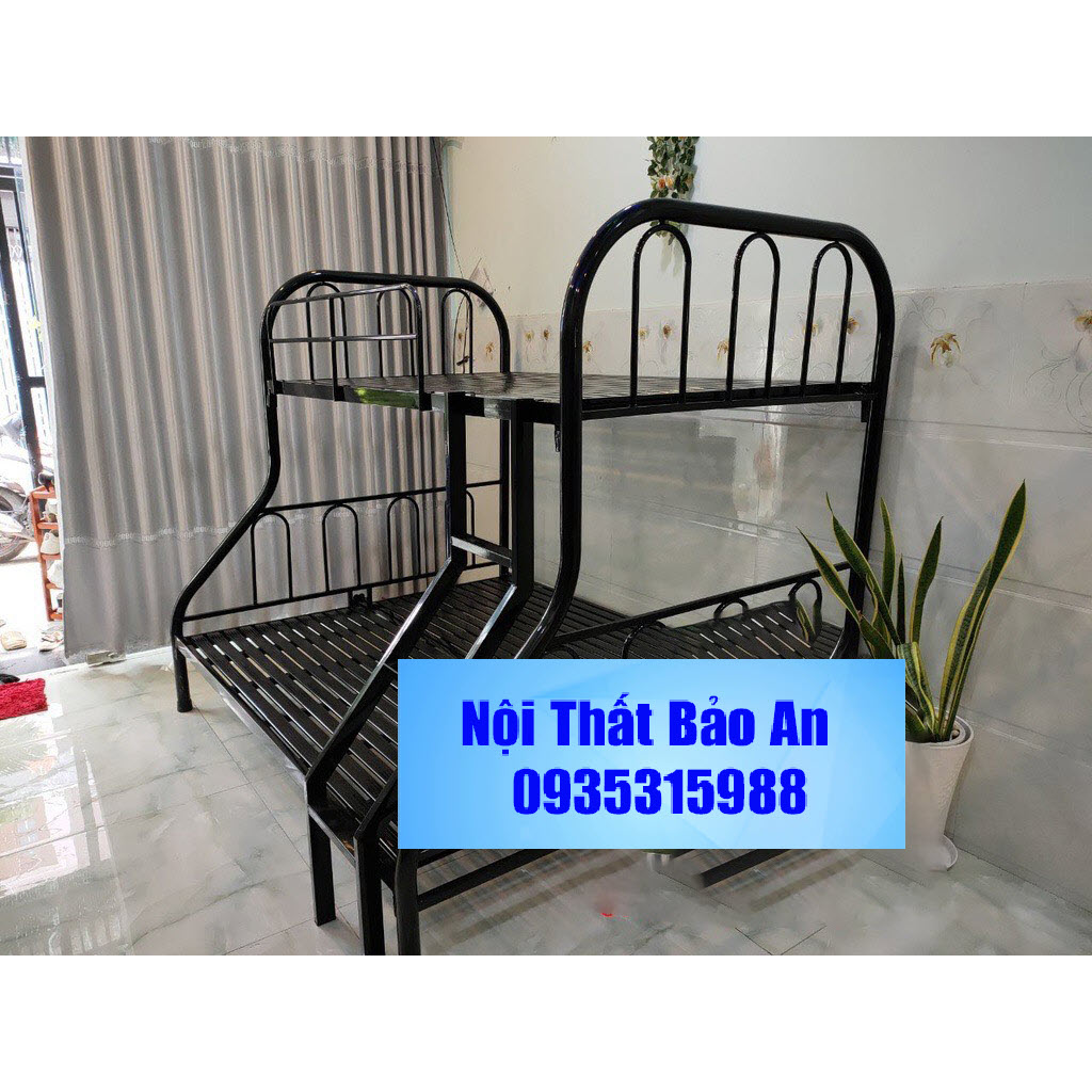 Giường sắt lệch tầng GIÁ RẺ nhiều kích thước