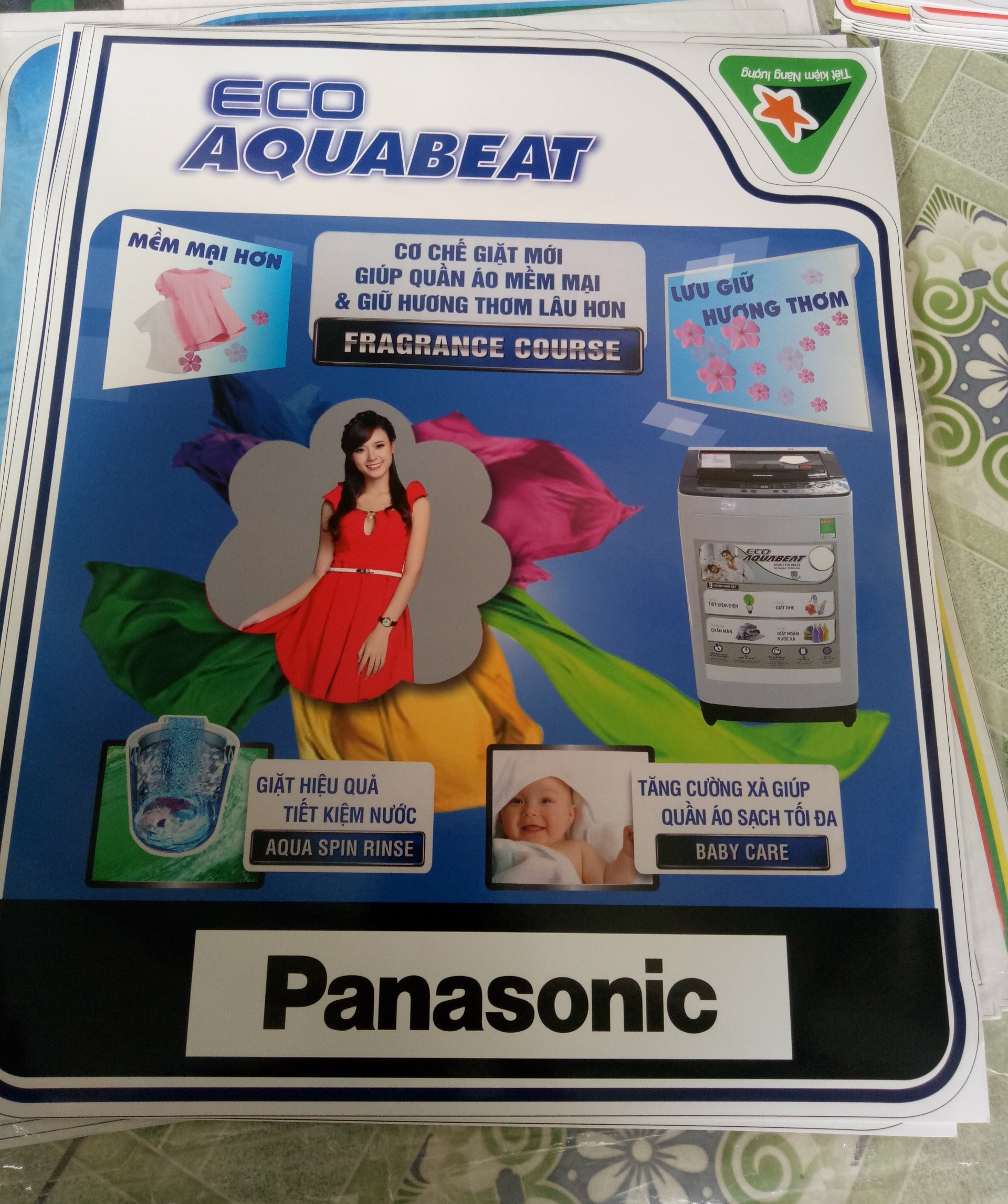 TEM MÁY GIĂT PANASONIC