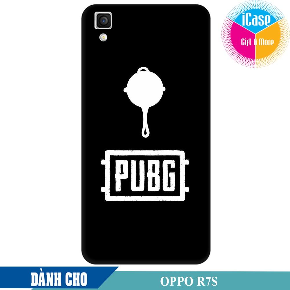 Ốp lưng nhựa dẻo dành cho oppo r7s in hình game pubg