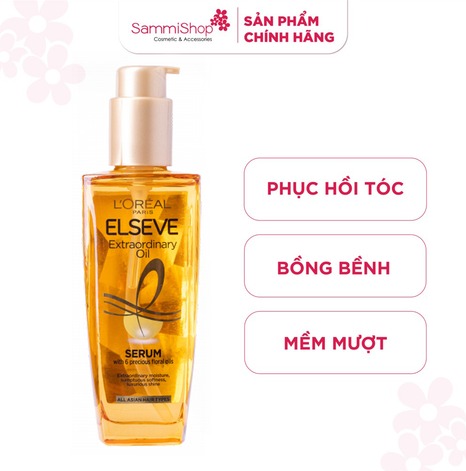  Loreal Dầu dưỡng tóc Elsseve Extraordinary Oil 100ml 