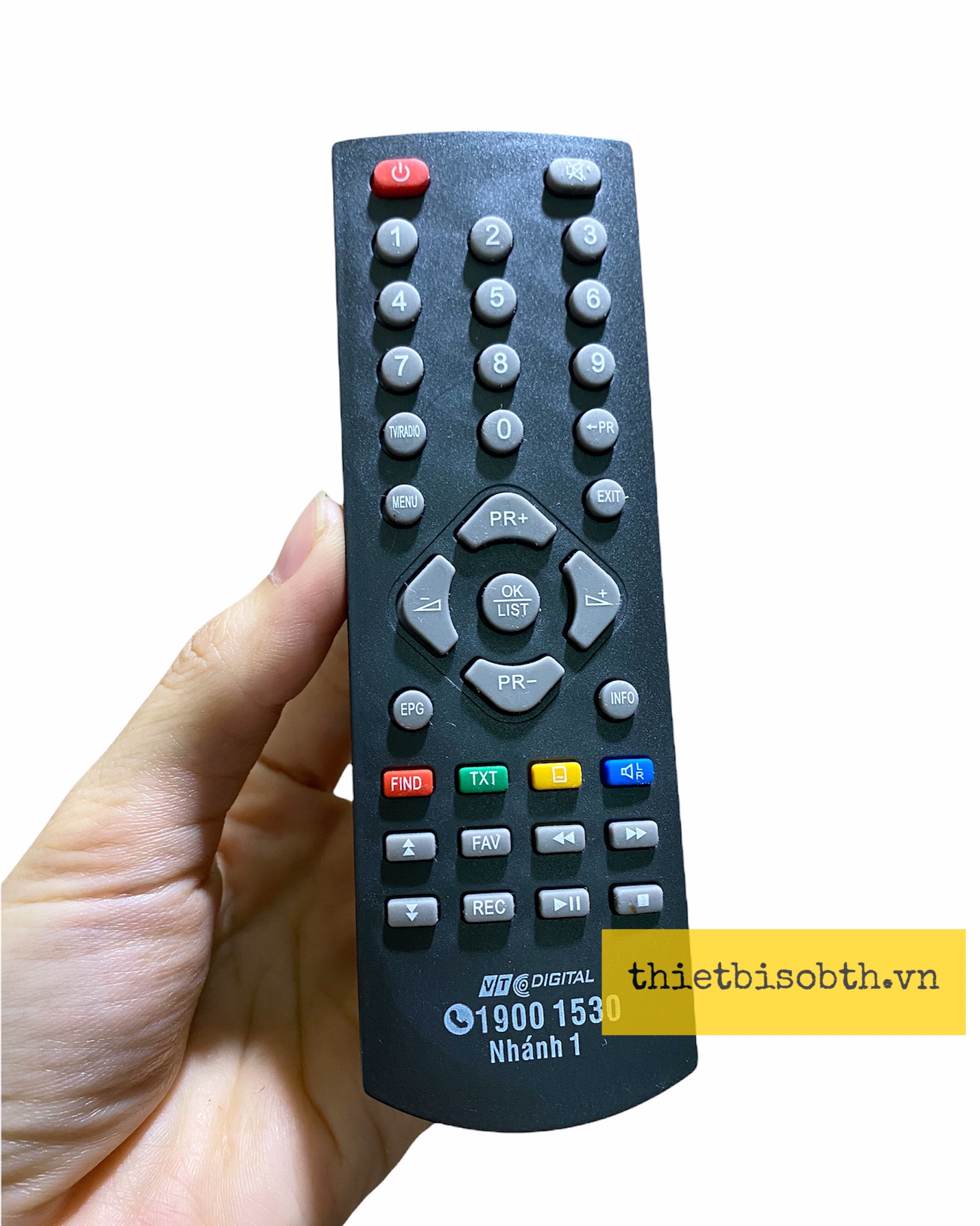 Điều khiển đầu thu kỹ thuật số VTC T201