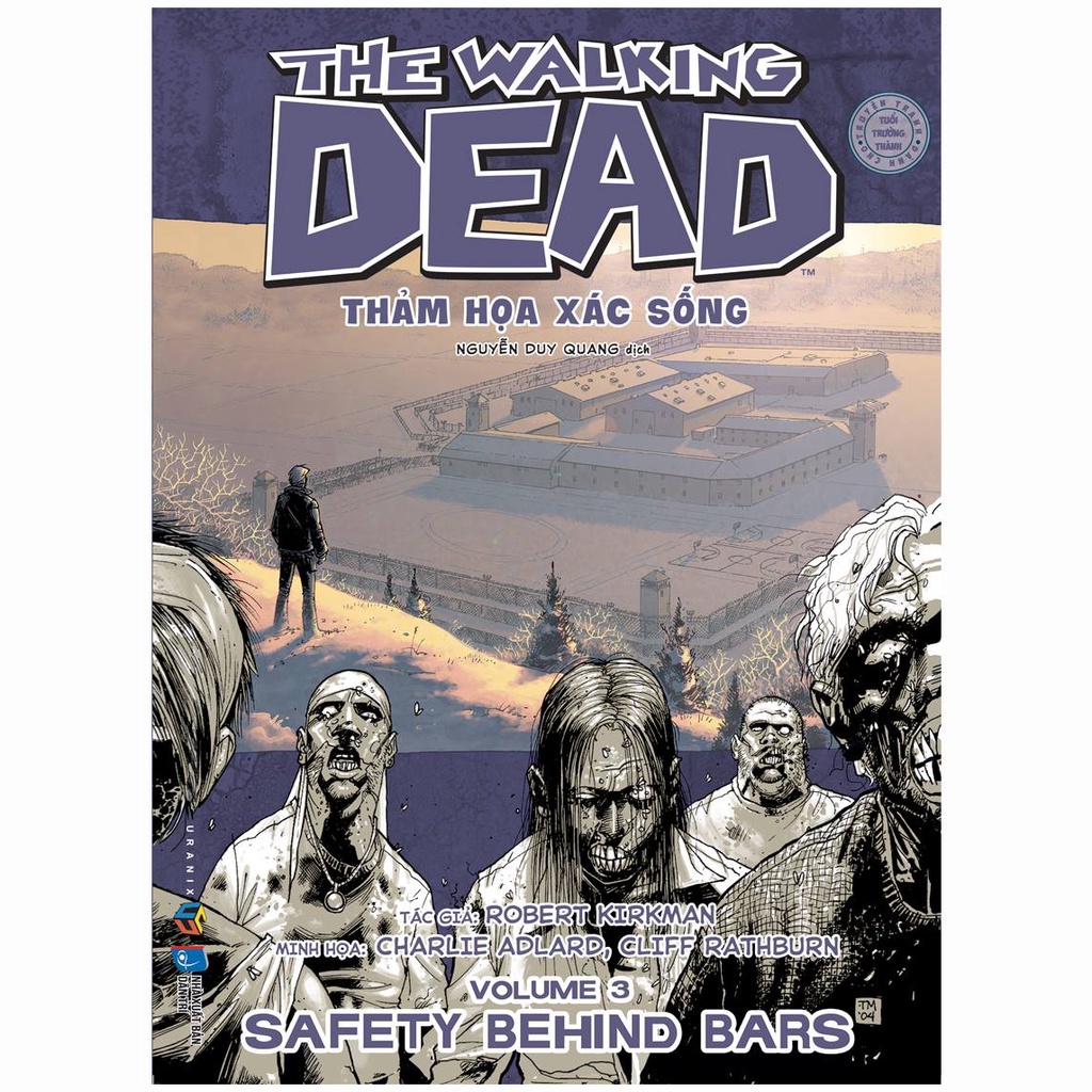Sách - the walking dead - tập 3 + 4 + 5
