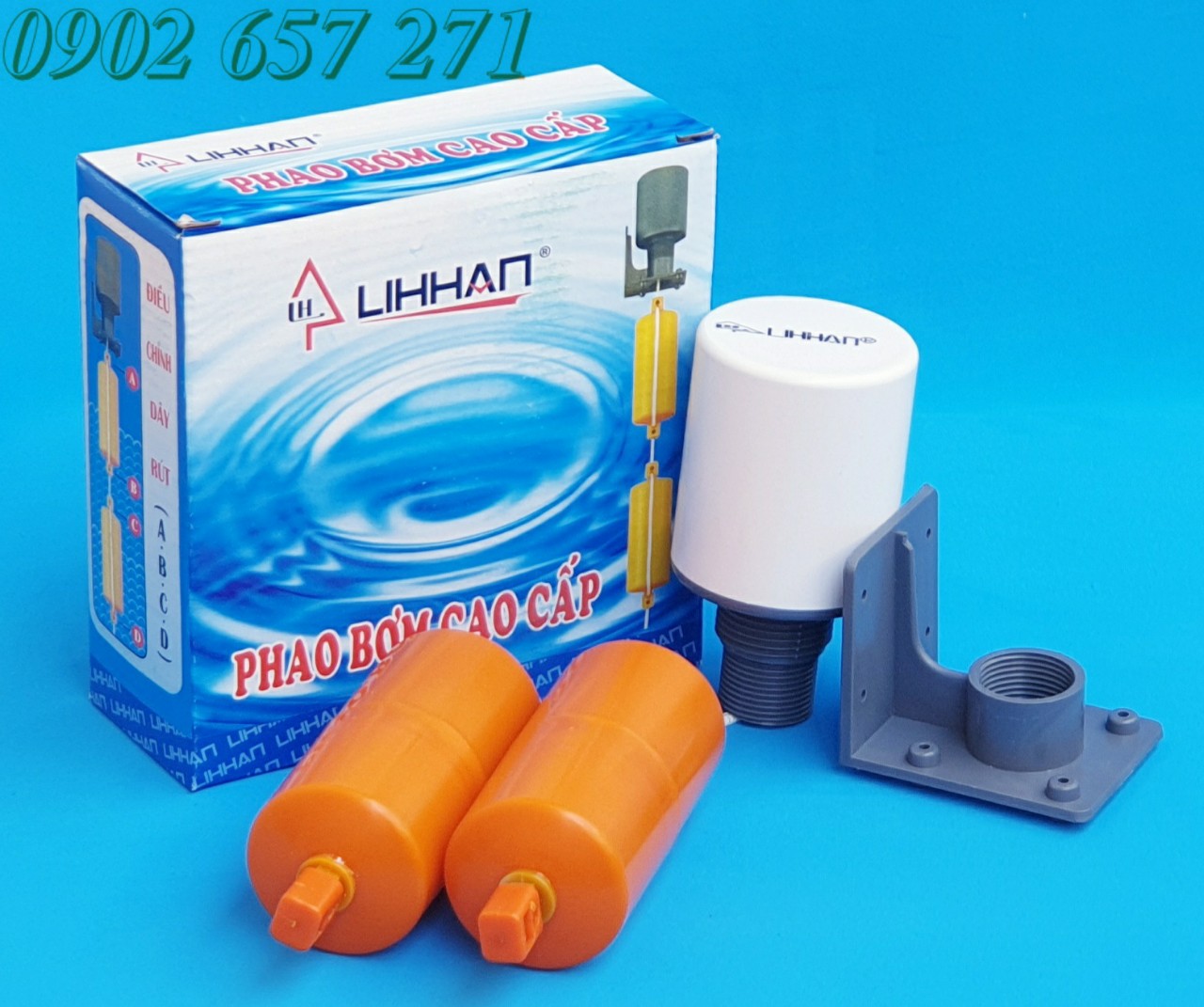 Phao điện bơm nước chống cạn chống tràn Lihhan