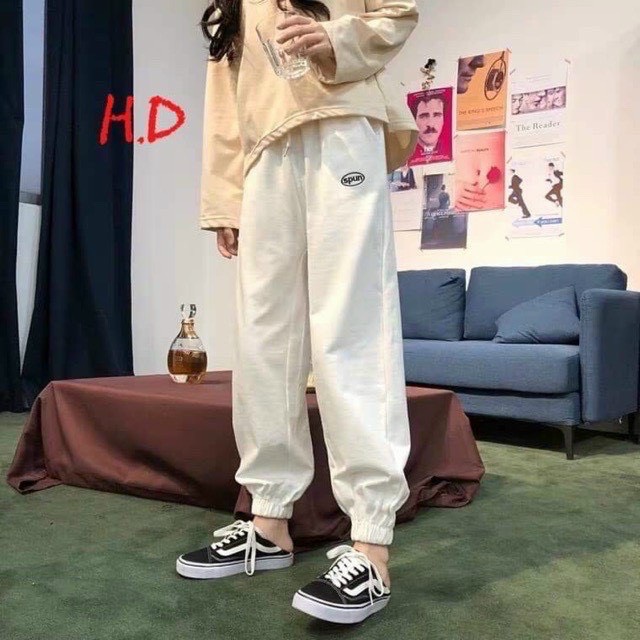 Quần jogger from rộng dài nỉ bo chun siêu chất TTSLA0475