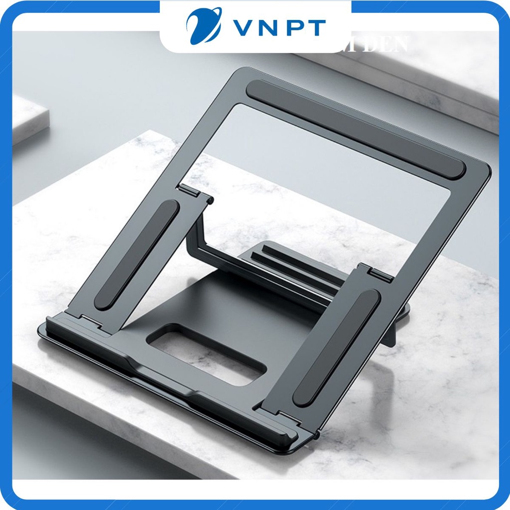 Giá đỡ laptop, macbook, ipad cctt8 đế kê tản nhiệt laptop nhôm aluminum cao cấp có thể gấp gọn, điều chỉnh độ cao.