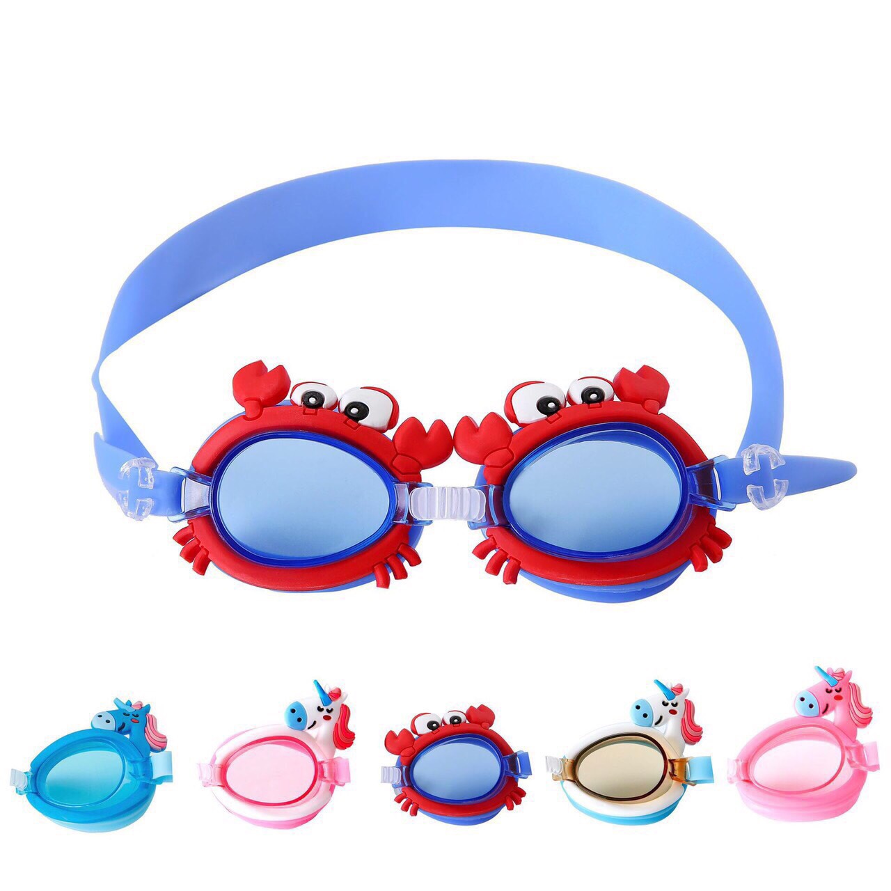 Kính bơi hoạt hình nhiều mẫu dễ thương