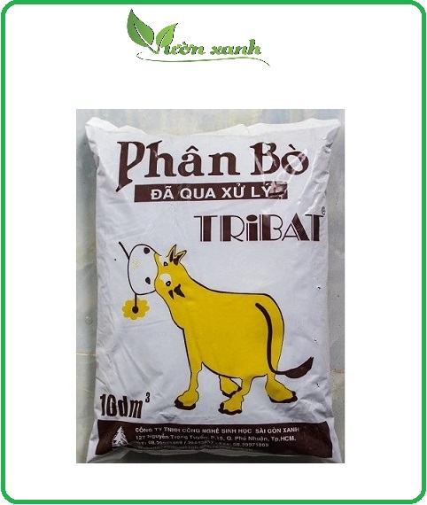 Phân bò khô đãz qua xử lý Tribat túi 10dm3