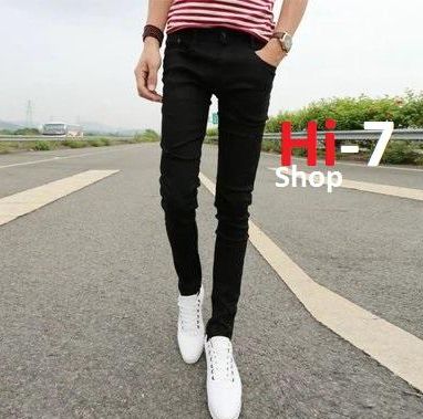 [HCM]Quần Vải POLY Nam Đen Trơn Hàng Đẹp