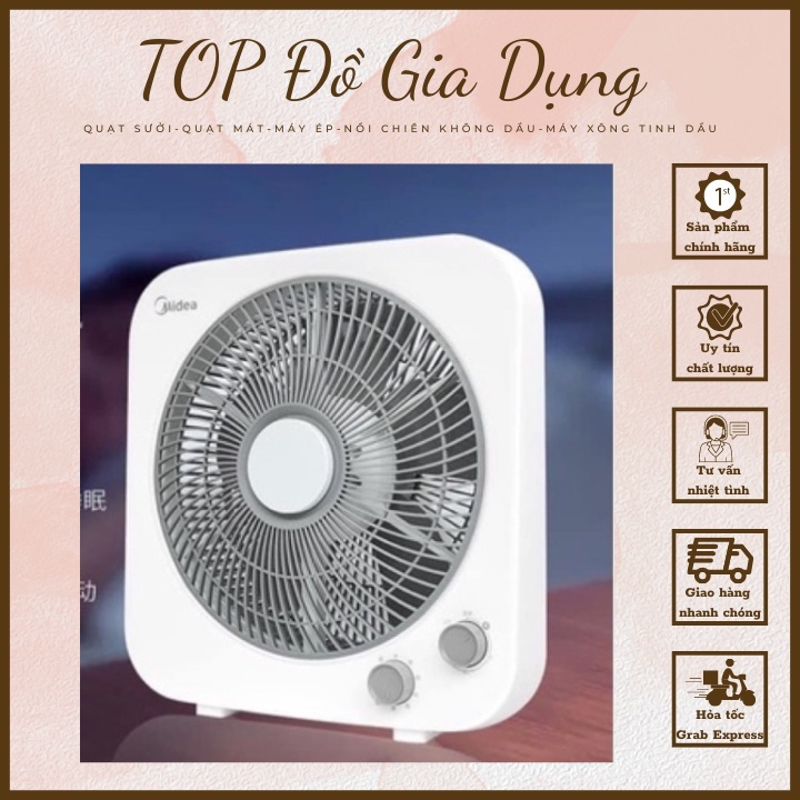Quạt hộp midea kyt30-15ma , kyt30-21ma chính hãng, bảo hành 12 tháng