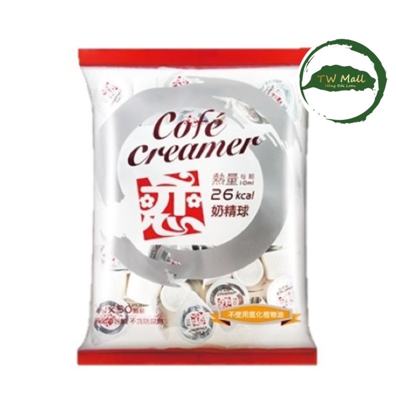 Sữa kem cofé creamer creation food đài loan 10ml x 50 - tw mall