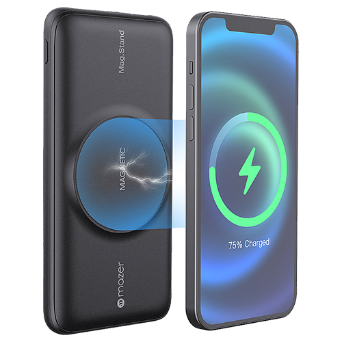 Pin Sạc Không Dây Mazer Infinite.Boost Mag.Stand Qi Wireless 15W/20000mAh