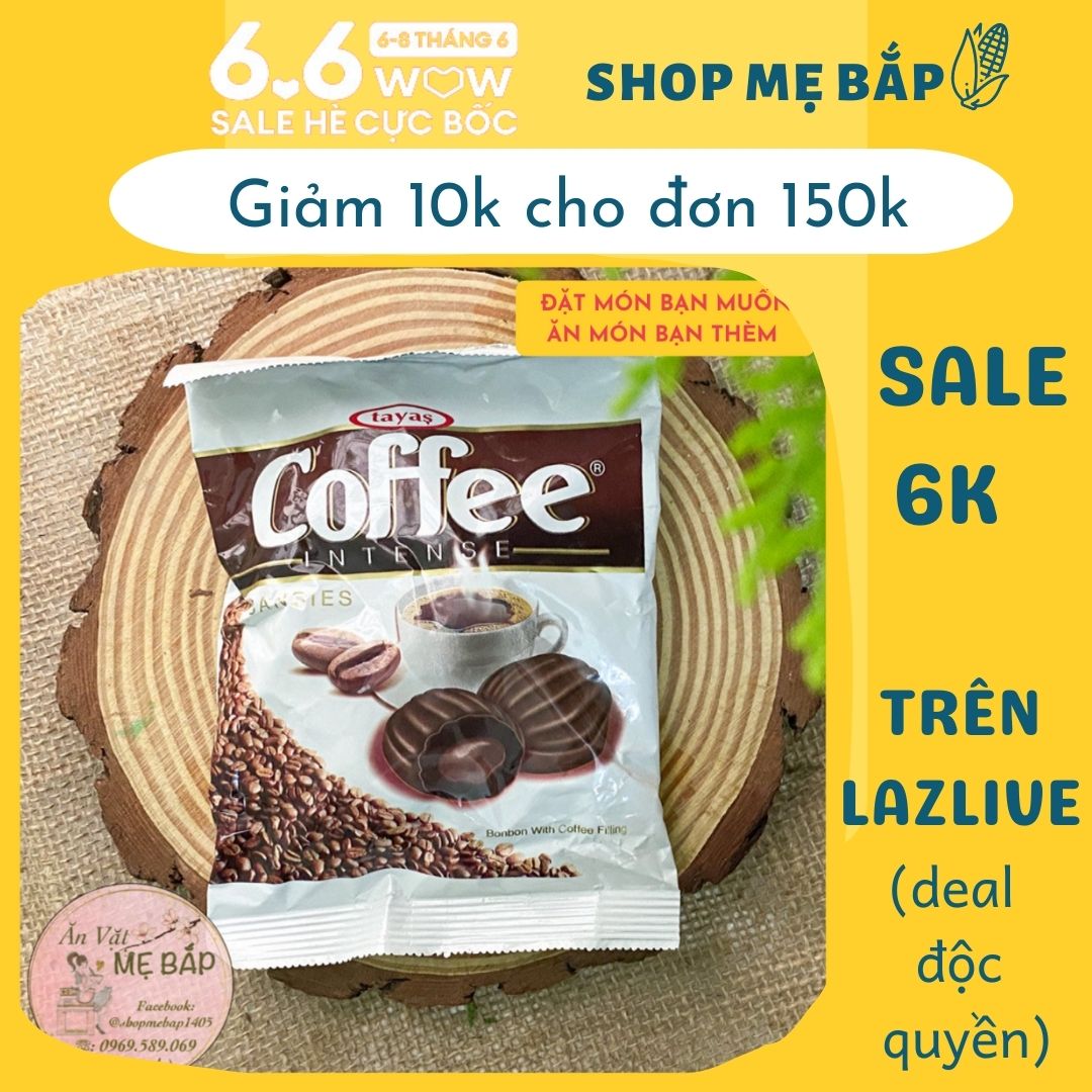 Kẹo Cafe Tayas Thổ Nhĩ Kì 90g - Coffee Candy - Shop Mẹ Bắp [02/2024]