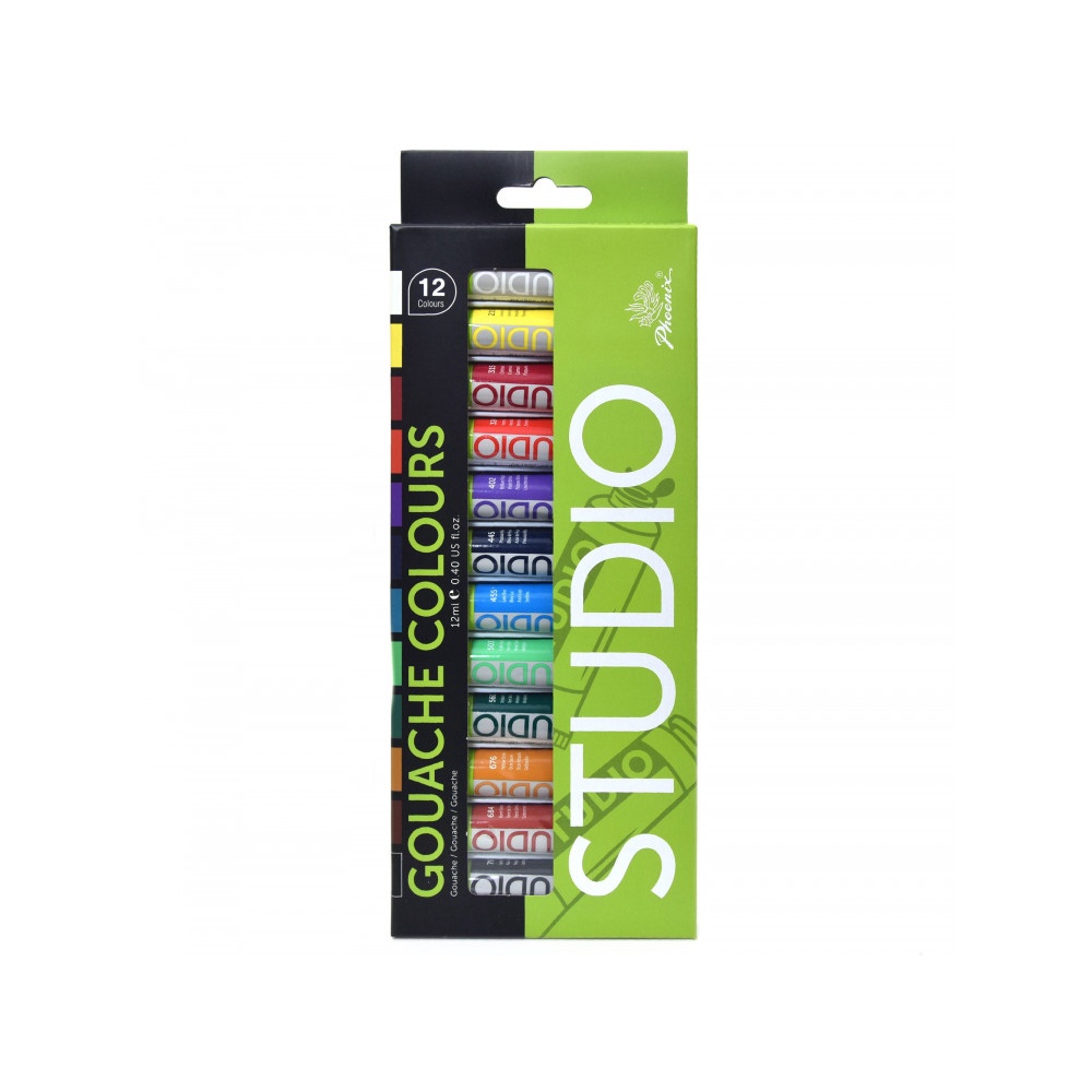 Màu Gouache Phoenix Studio 12ml