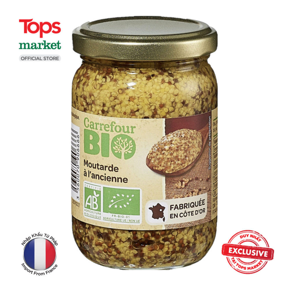 Mù Tạt Hữu Cơ Carrefour Bio 200G - Siêu Thị Tops Market