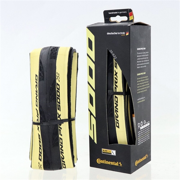 Lốp xe đạp Continental Grand Prix 5000 Đen viền vàng