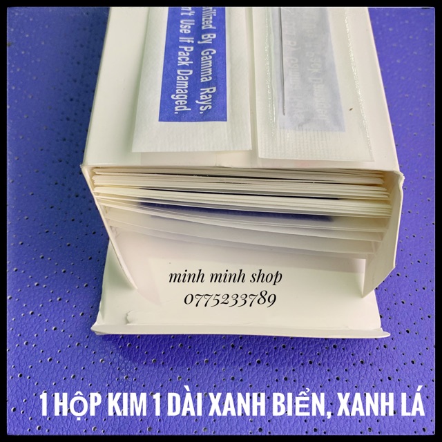 [HCM]1 hộp 500 Kim 1 Dài Cho Máy Phổ Thông, Máy Giantsun Các  Loại Đủ Size