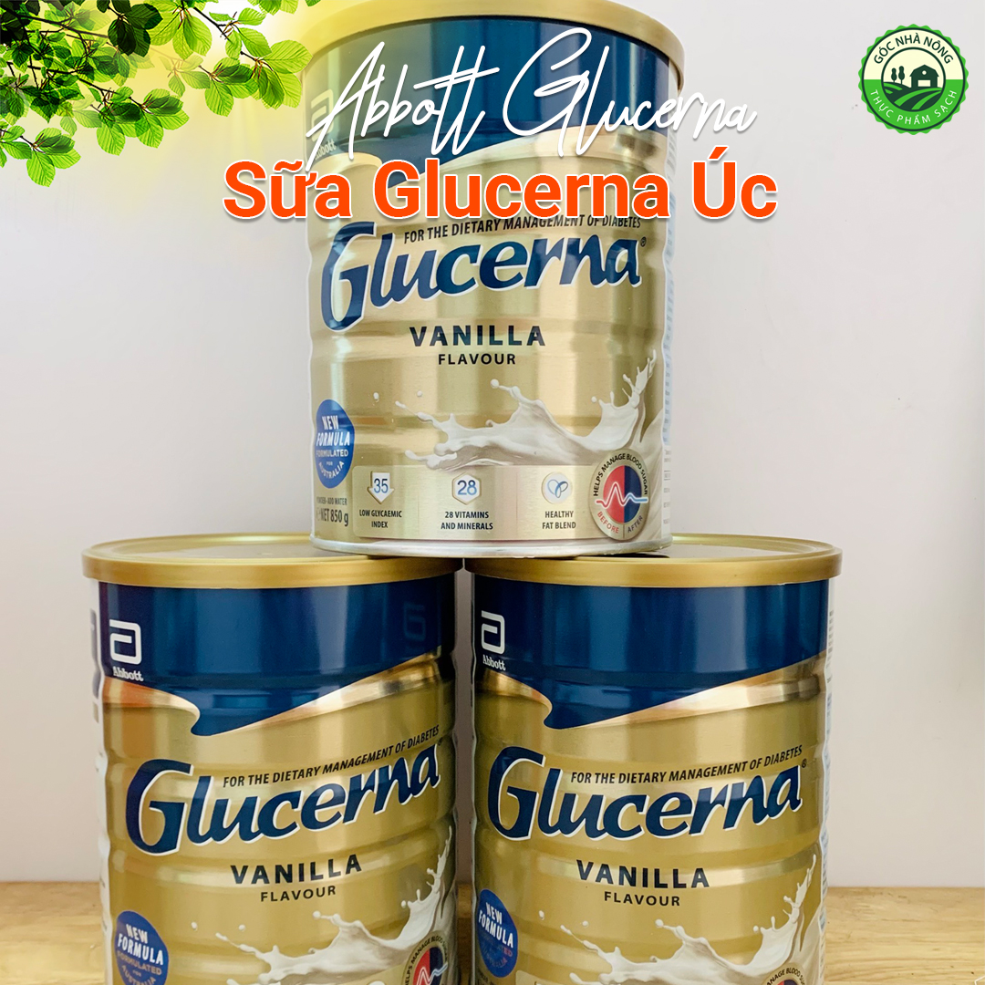 Sữa glucerna úc 850g