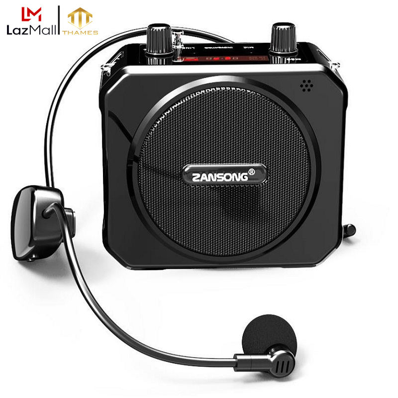 Máy trợ giảng không dây bluetooth, loa trợ giảng, máy trợ giảng công suất lớn zansong m80 chống hú tốt, âm thanh chuẩn, độ nhạy cao – bảo hành 12 tháng