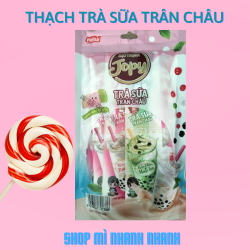 Kẹo Thạch Trà Sữa Trân Châu JOPY hiệu Việt Thái 300gr