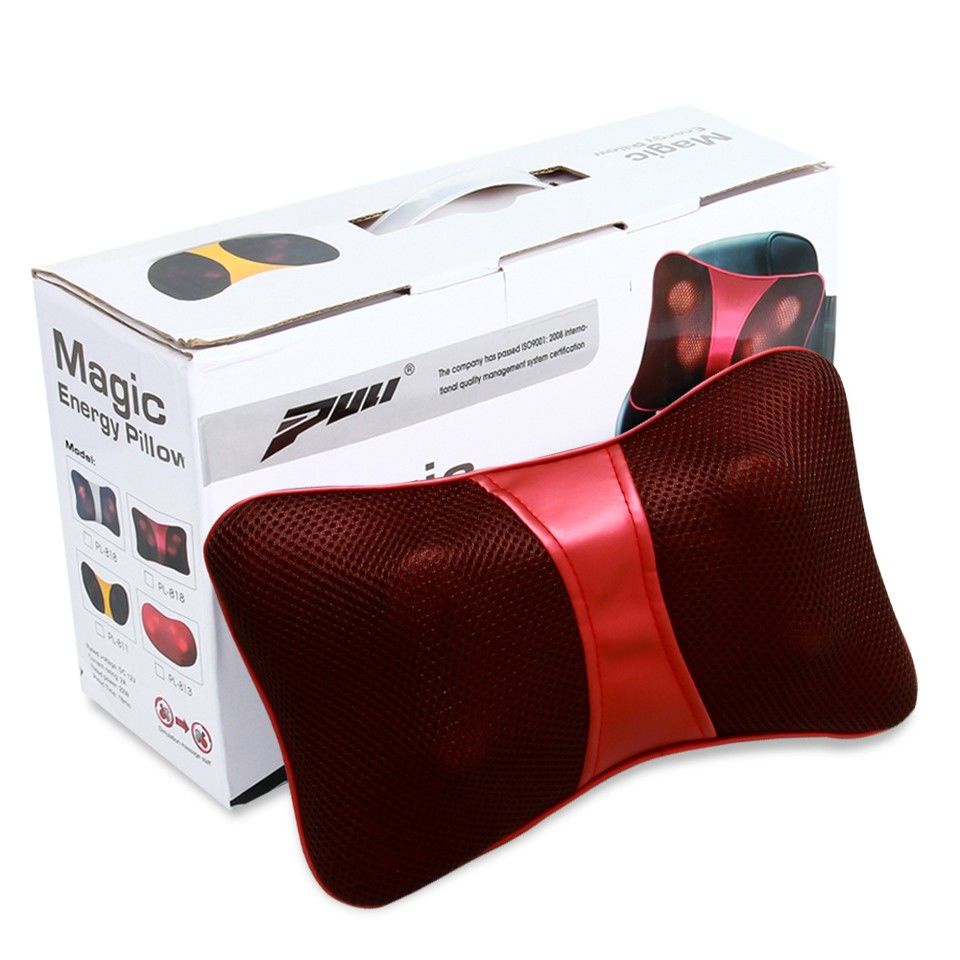 Gối massage hồng ngoại magic pillow pl-818