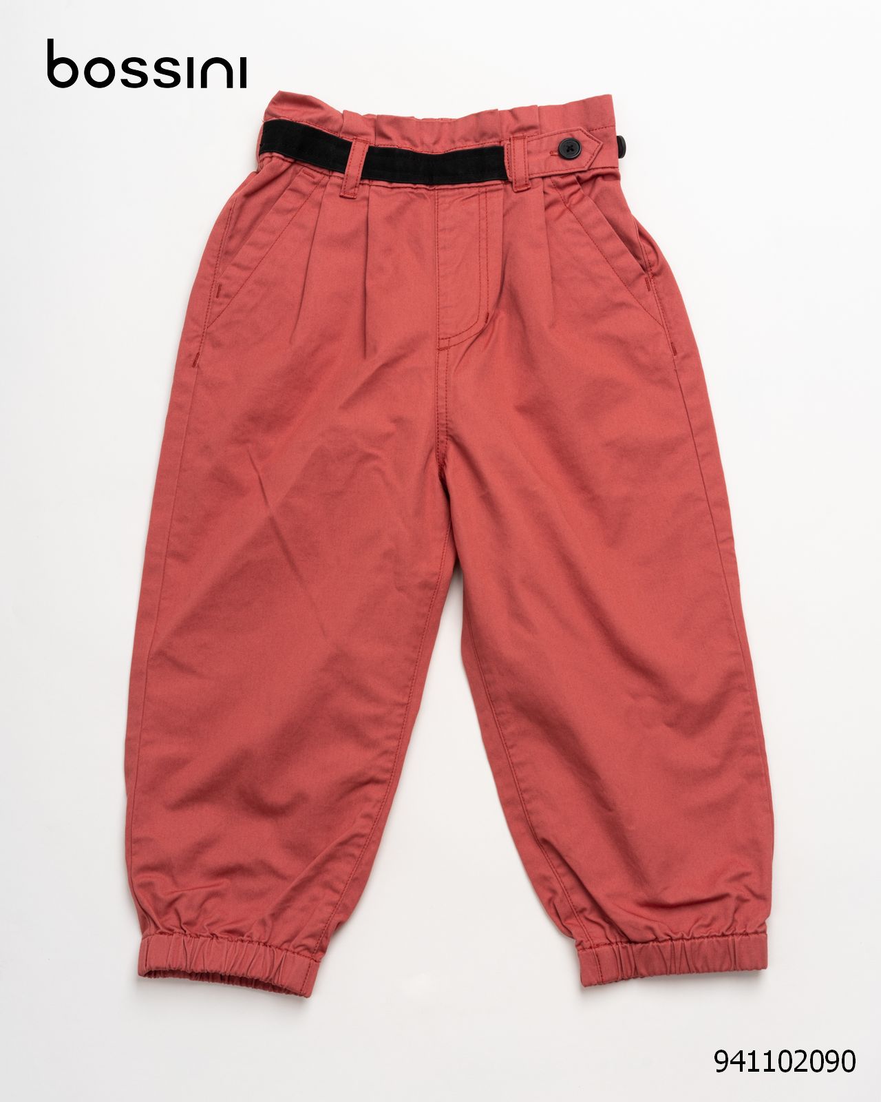 Quần kaki bé gái lưng thun form Carrot Bossini 941102090