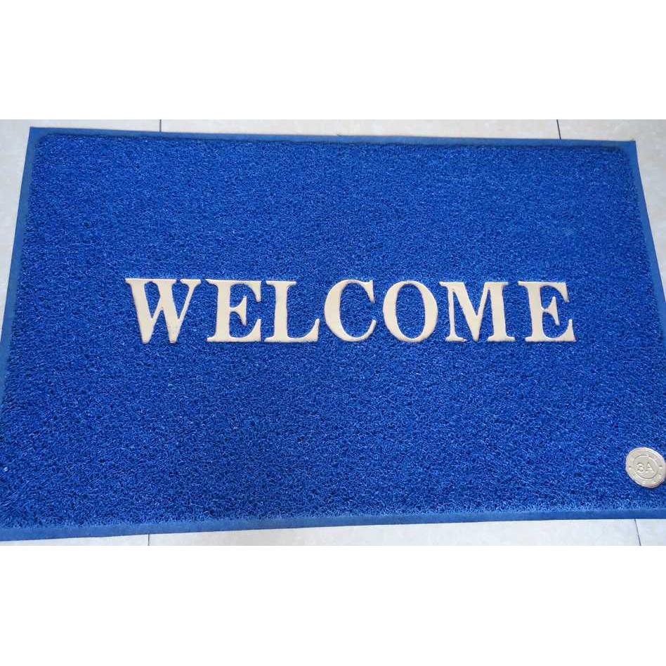 Thảm nhựa lau chân Welcome 50x70cm