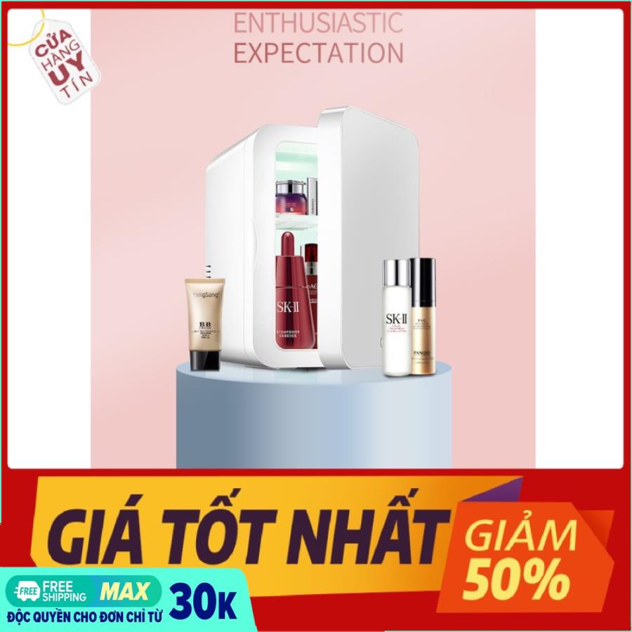 [ TOP BÁN CHẠY ] Tủ lạnh mini- Tủ lạnh 8L - Tủ lạnh măt gương - Tủ lạnh đựng mỹ phẩm - Tủ lạnh , tủ mát mini 8 Lít, hai chiều nóng lạnh dùng cả trong nhà, trên oto, xe hơi Cao cấp,Tủ lạnh mini 2 chế độ nóng lạnh 8 lít