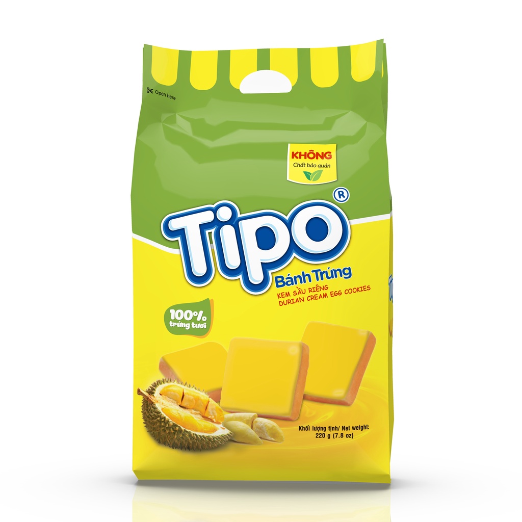 Bánh tipo kem sầu riêng 220g