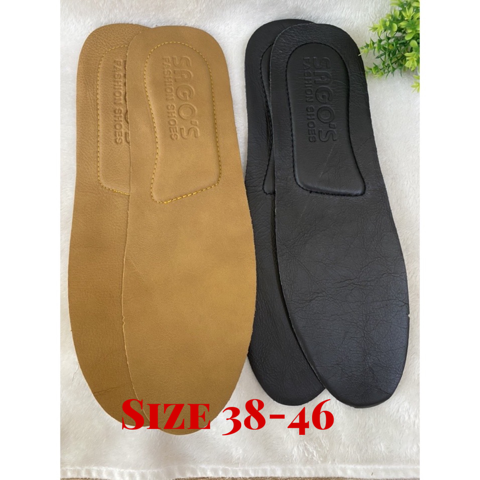 Combo 2 Đôi lót giày da bò êm chân thoáng khí dùng cho mọi loại giày-LG03 Giúp ôm chân khi giày dãng rộng