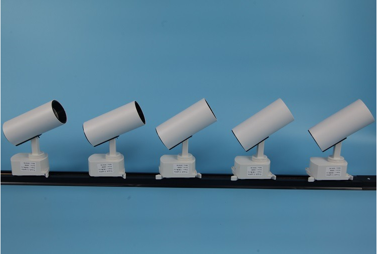 Combo 5 đèn led rọi ray ống bơ 12w + thanh ray 2m