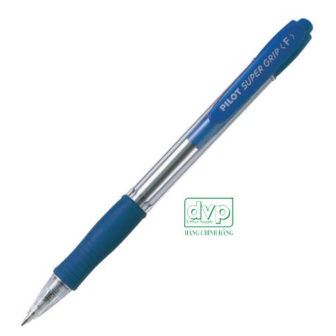 Bút bi super grip mực xanh bpgp-10r-f-l -