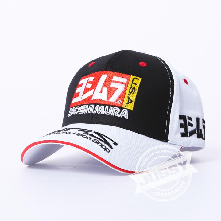 [HCM]Nón thể thao Yoshimura Nón Kết Thể Thao Nam Tem Xe