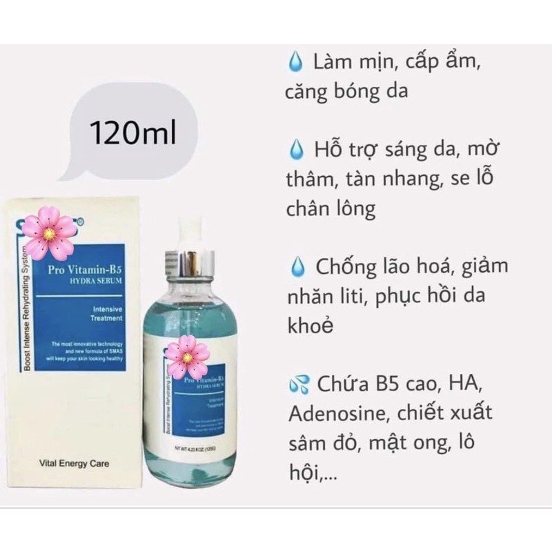 Serum dưỡng ẩm, phục hồi da s.m.a.s 120g
