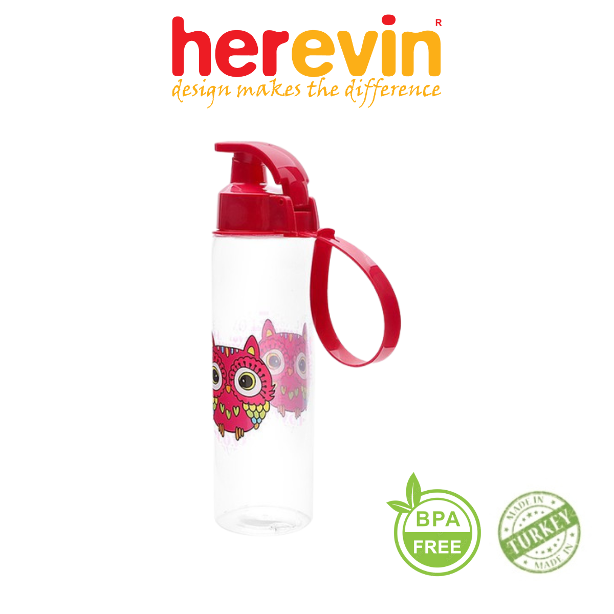 Bình nhựa thể thao Herevin Decor 750ml - HEBI161405-030 [GIAO NGẪU NHIÊN]