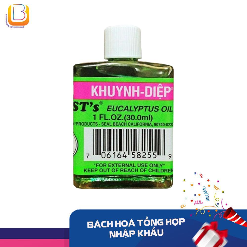 Dầu khuynh diệp opc mỹ original eucalyptus oil 30ml
