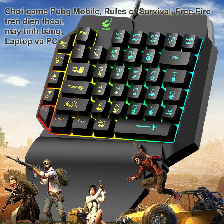Bàn Phím Giả Cơ Một Tay Gaming Keypad GK103/ K15