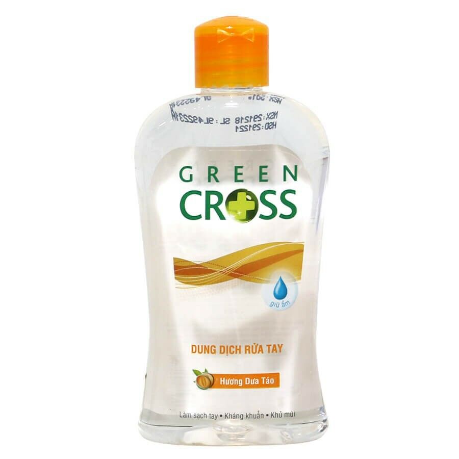 Nước rửa tay khô Green Cross hương Dưa Táo 250ml