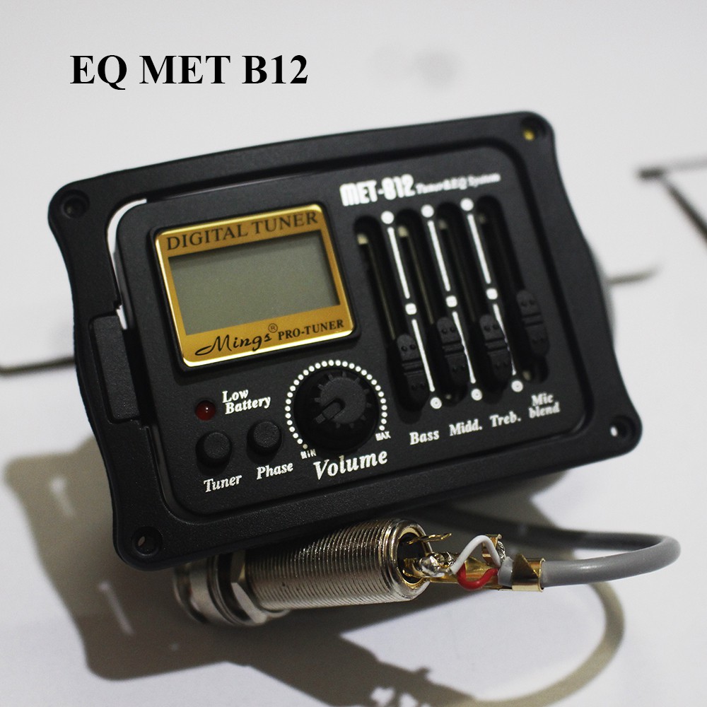 Bộ EQ Guitar MET B12-GUITAR EQUALIZERS MET-B12(Chính Hãng Full Box 100%)